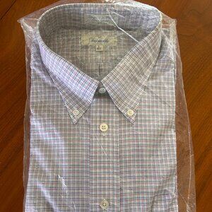 Façonnable 16.5 / L Plaid Dress Shirt – Made in USA